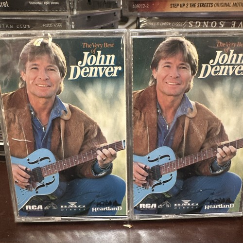 The Very Best of John Denver( 2 Cassette Set) Brand New And Sealed