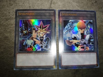 Yu-Gi-Oh! Seto Kaiba + Yugi Spielmarke Token Ultra LDK2 NM NEU! Blitzversand!