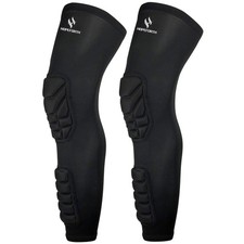 Knee Calf Padded 2 Pack Compression Leg Sleeve Shin Protective Support