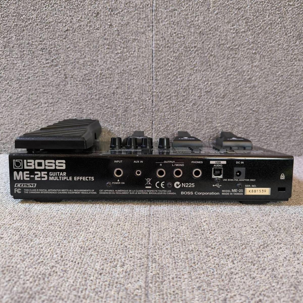 BOSS　ME-25　GUITAR MULTIPLEFCTS　マルチエフェクター BOSS ME-25 Guitar Multiple Effects Pedal Multi-Effector W