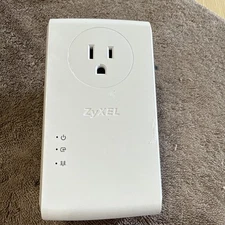ZYXEL Powerline Adapter PLA5456 1800 Mbps HomePlug AV2 Powerline PassThru 2-Port