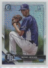 2018 Bowman Chrome Prospects Mega Box Mojo Refractor Michael Mercado #BCP16 4g3