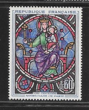 FRANCE 1964 800th Anniversary of Notre Dame Paris vf MINT never hinged SG 1645