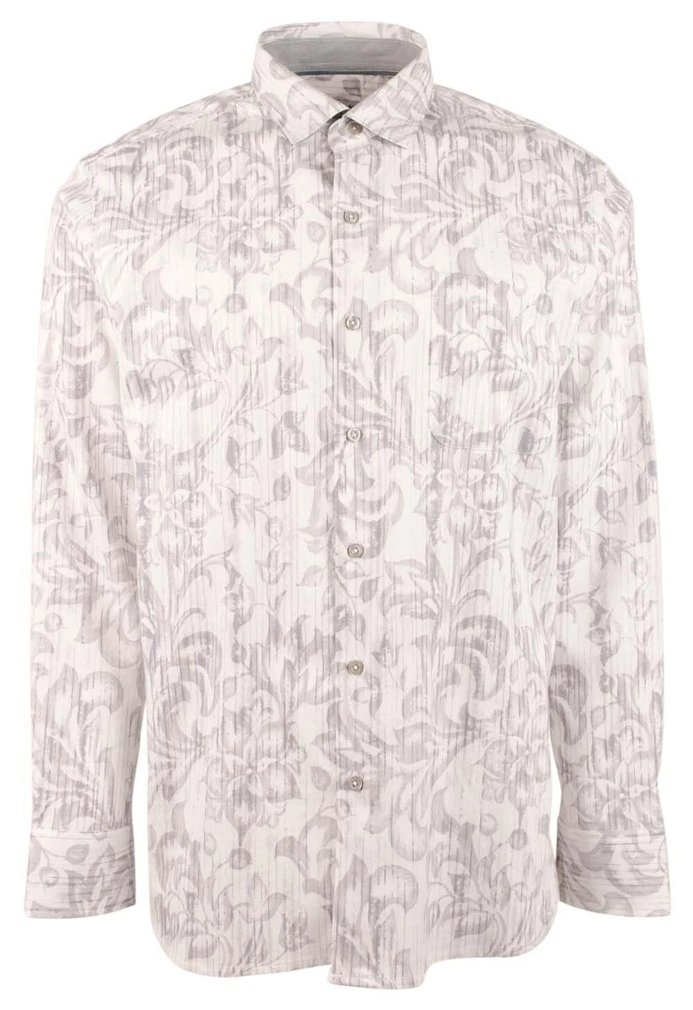 Men's Long Sleeve Floral Button Down Shirt White Medium
Opens in a new window or tab