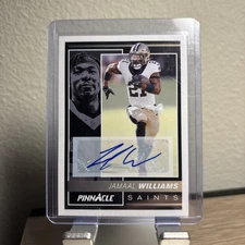 2024 Panini Encore Jamaal Williams Auto 135/199 Pinnacle #142 New Orleans Saints