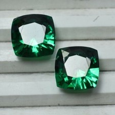 20 Ct Natural Tsavorite Green Garnet Cushion Shape CERTIFIED Loose Gemstone