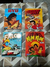 Serie fumetto: ryu il ragazzo delle caverne, Grand Prix, falco il superbolide, k