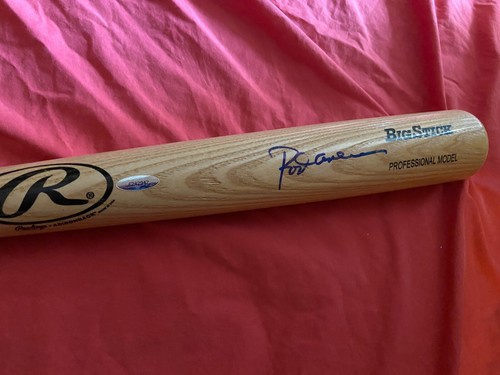 ROD CAREW AUTOGRAPHED SIGNED RAWLINGS BIG STICK BAT MINNESOTA TWINS TRISTAR HOLO - Picture 3 of 7