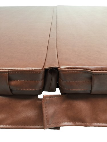 84'' x 84''  Brown Spa Hot Tub Cover 2135 x 2135 Spas HEAT LOCK  ls700 ams2000 - Picture 8 of 11