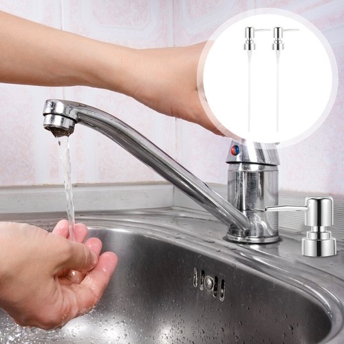 2 Pcs Soap Dispenser Replacement Pump Dispenser Bottle Pump Lotion Pump Head - Picture 4 of 12