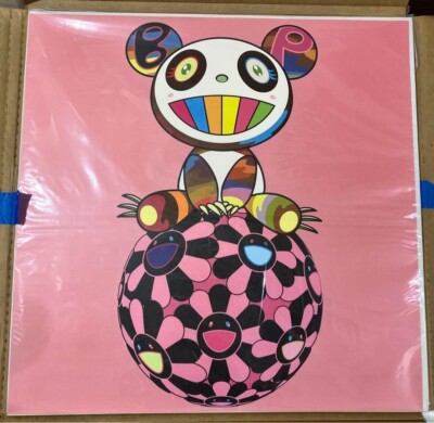Takashi Murakami x BLACKPINK collaboration limited poster ed1000