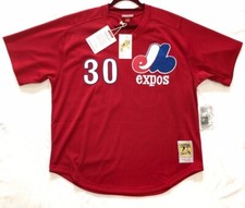 MITCHELL  NESS AUTHENTIC 52 2XL MONTREAL EXPOS TIM RAINES VINTAGE Jersey