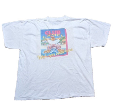 New in original Box Club Camel Vintage 90s Pocket T-shirt Cigarette