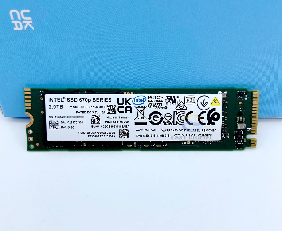 Intel SSD 670p Series 2.0TB M.2 2280 PCI-Express SSDPEKNU020TZ