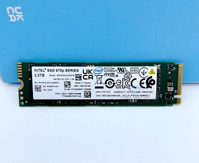 660p 1tb Intel 660p Read Write Speed Ssd 660p Series 512gb