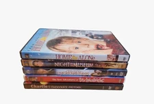 Kids Family Movie DVD Lot, Mixed Set of 5 Fun Nostalgic Films