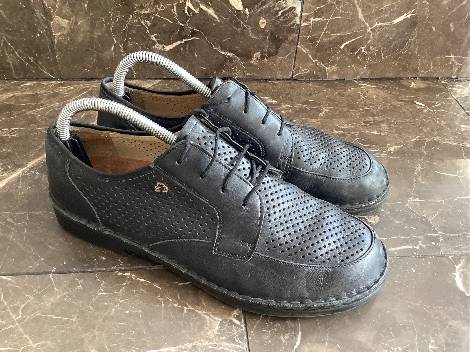 Finn Comfort Baden Perforated Leather 
