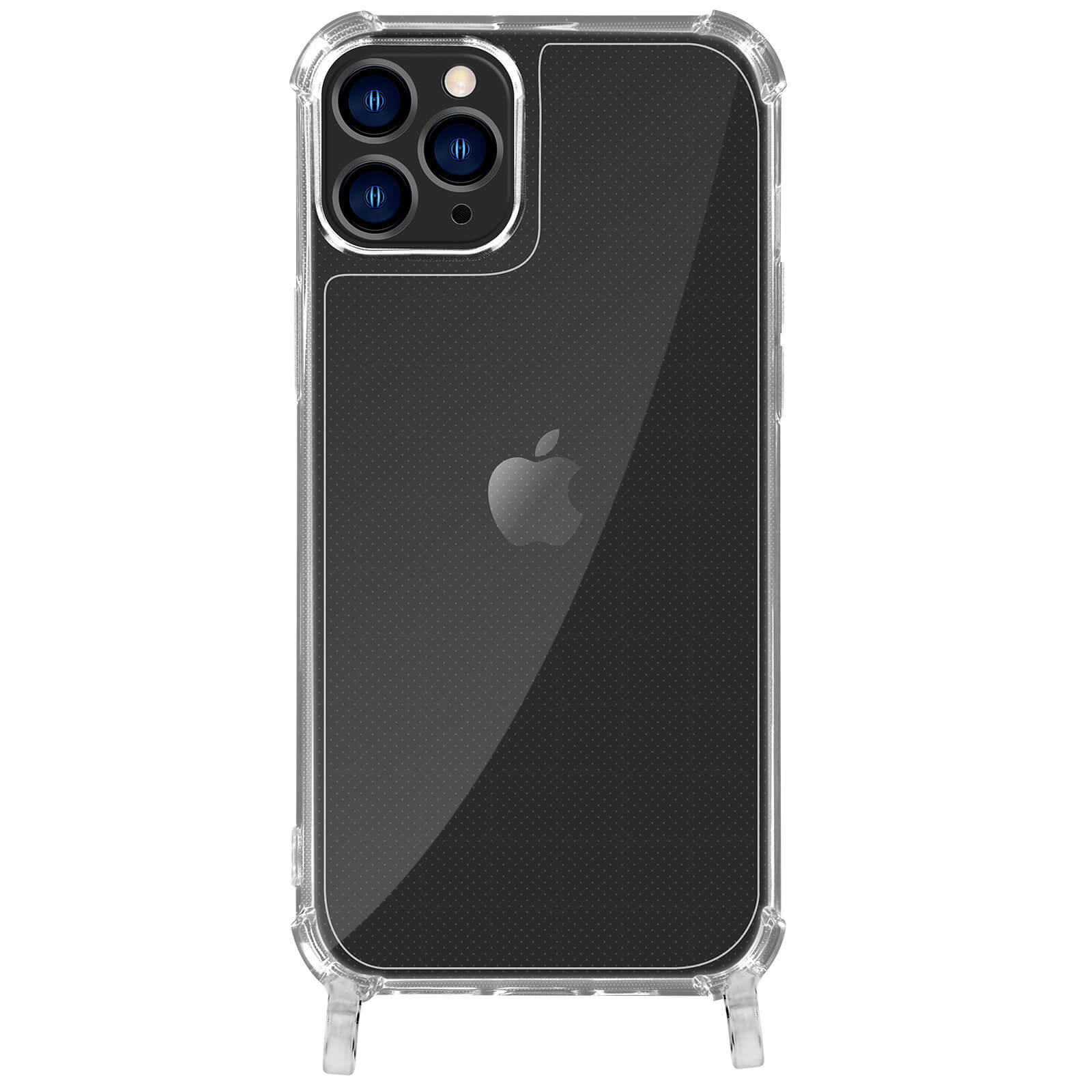 Case for iPhone 11 Pro with Ring and Customizable with Jewel/Sleeve - Clear