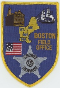Secret Service Boston Field Office Patch