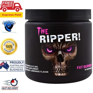 Cobra Labs The Ripper Fat Burner 30 Serves Extreme Muscle Fuel Express Post