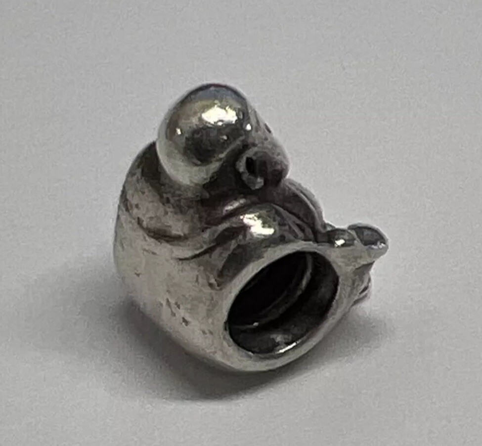 Pandora Happy Smiling Buddha Bead Charm Meditation Sterling Silver Ret. View 3