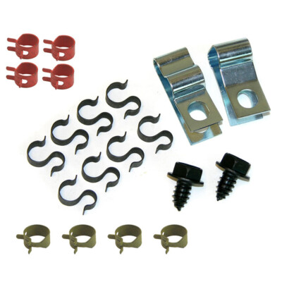 68-69 Pontiac GTO Judge LeMans fuel clip set NOS 68