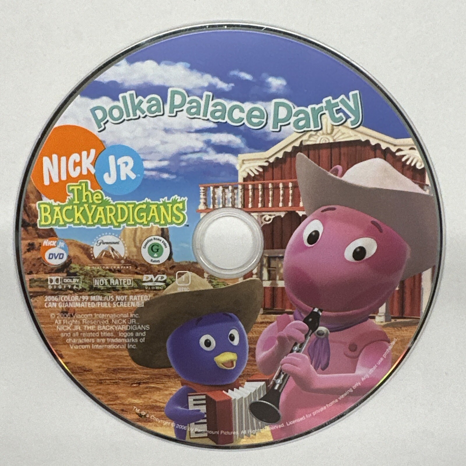 The Backyardigans Polka Palace Party Dvd 2006 Canadia vrogue.co