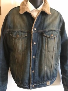 abercrombie jean jacket mens