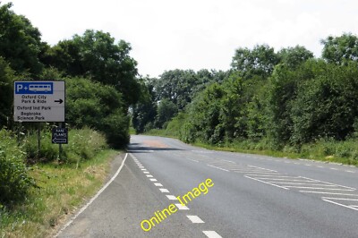 Photo 6x4 Banbury Road to Oxford Bunkers Hill/SP4717  c2014