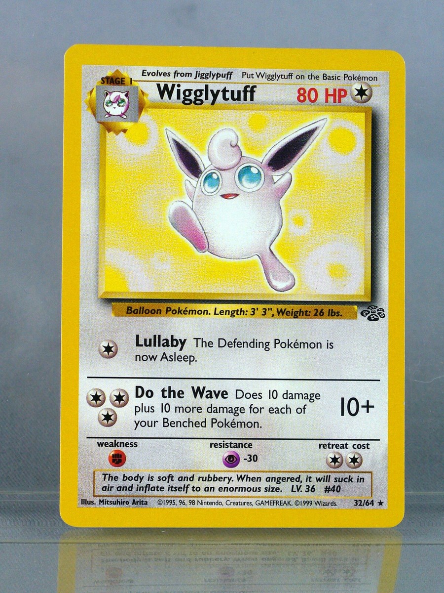 1999 wigglytuff pokemon card WOTC Jungle Unopened 1st Edition Foil Pack PSA Baseball Exchange Wigglytuff jungle holo Collector