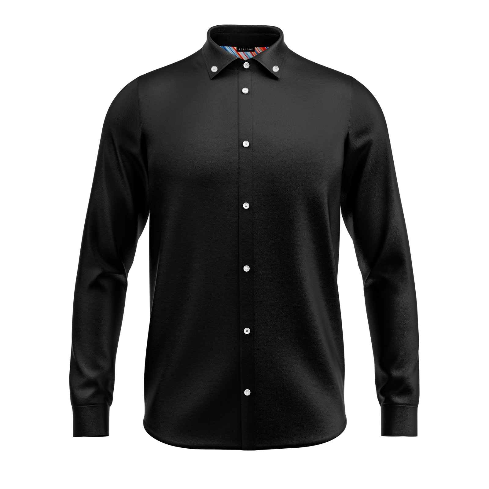 Long Sleeve Plain Shirts Button Down Classic Fit 100 Cotton Shirt for