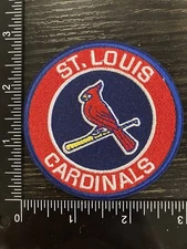 ST. LOUIS CARDINALS IRON ON EMBROIDERED PATCH 3” MLB BASEBALL