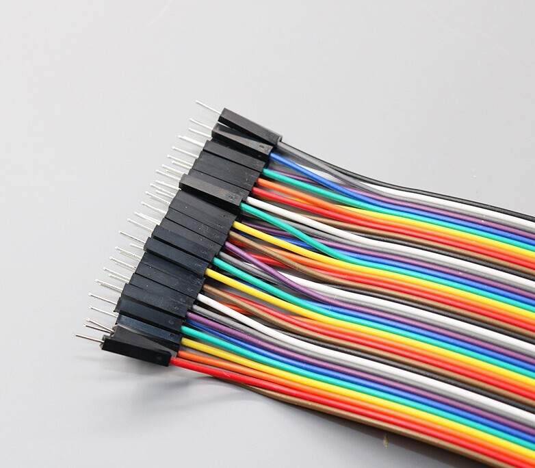 3x 40-poliges Jumper Kabel Set, 20cm, Male-Male, Stecker-Stecker – Für Arduino, Raspberry Pi & Breadboard