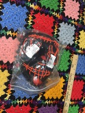 Halloween LED Glow Mask EL Wire Light Up The Purge Movie Costume 102