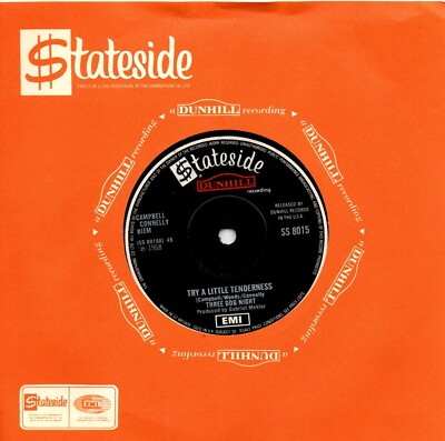Three Dog Night:Try a little tenderness/bet no one ever hurt this bad:UK :1968