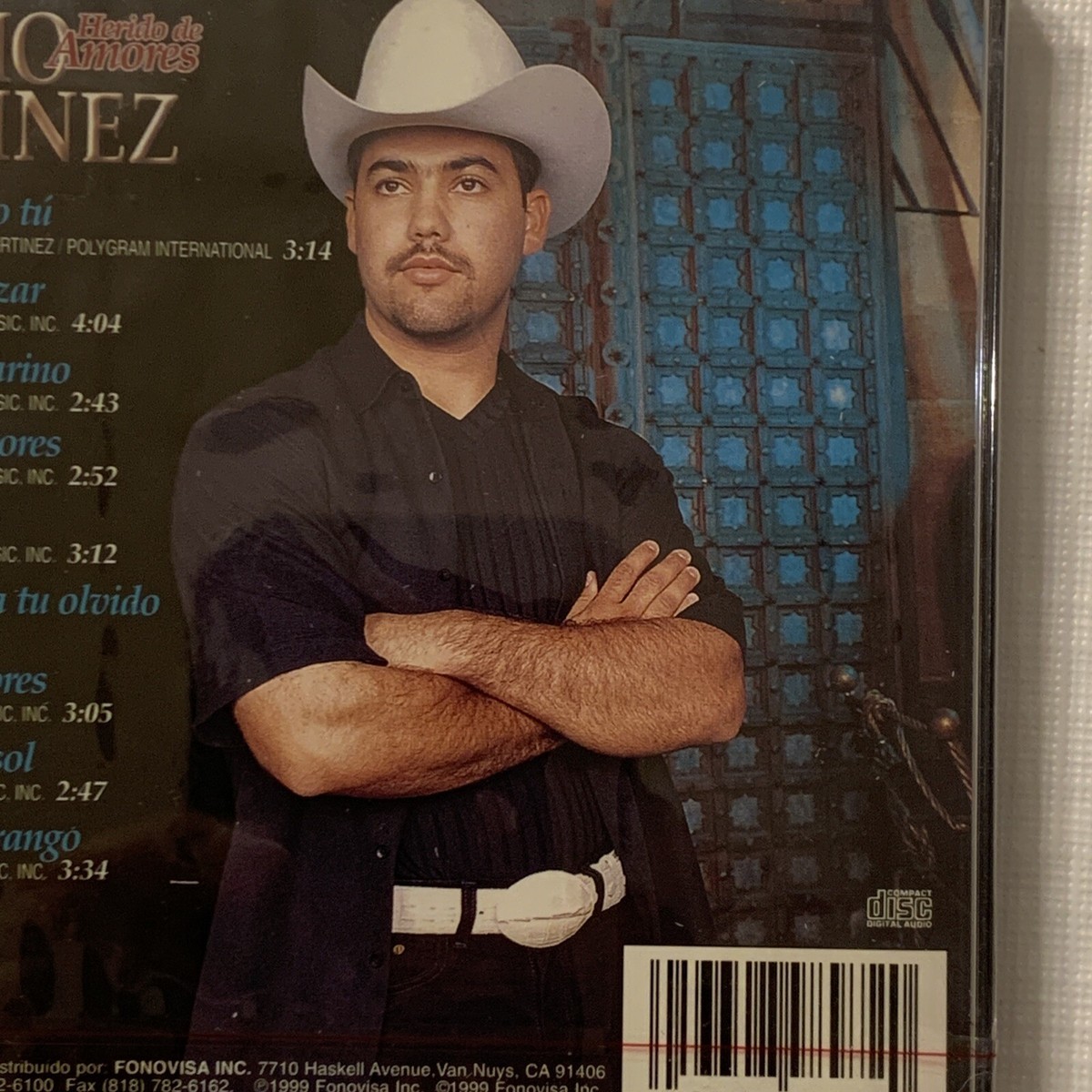 (CD)Herido De Amores／Rogelio Martinez Rogelio Martinez Herido De Amores Audio CD New and Sealed