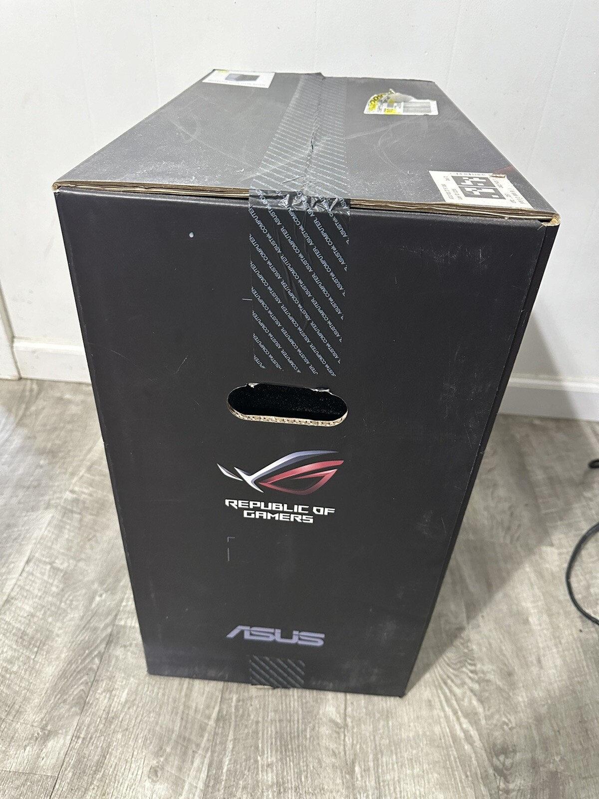 ASUS ROG R7 Gaming PC with 1TB HDD 256GB SSD Ryzen 7 5700G 16GB RAM NVIDIA Graphics-image