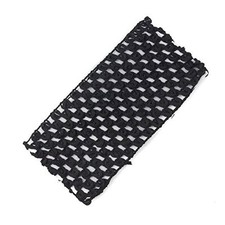 2 Pack Crochet Headbands Stretchy Kylie Head Band Hairbands Black  -UK SELLER