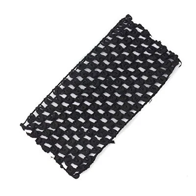 MYTOPTRENDZ COLLECTION 2 Pack Crochet Headbands Stretchy Kylie Head Band Hairbands Black -UK SELLER