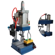 125Type 110V Pneumatic Punch Press Machine 1763Lb Easy Adjust w/ Foot Switch 