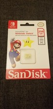 NEW SanDisk microSDXC Cards for Nintendo Switch 256GB