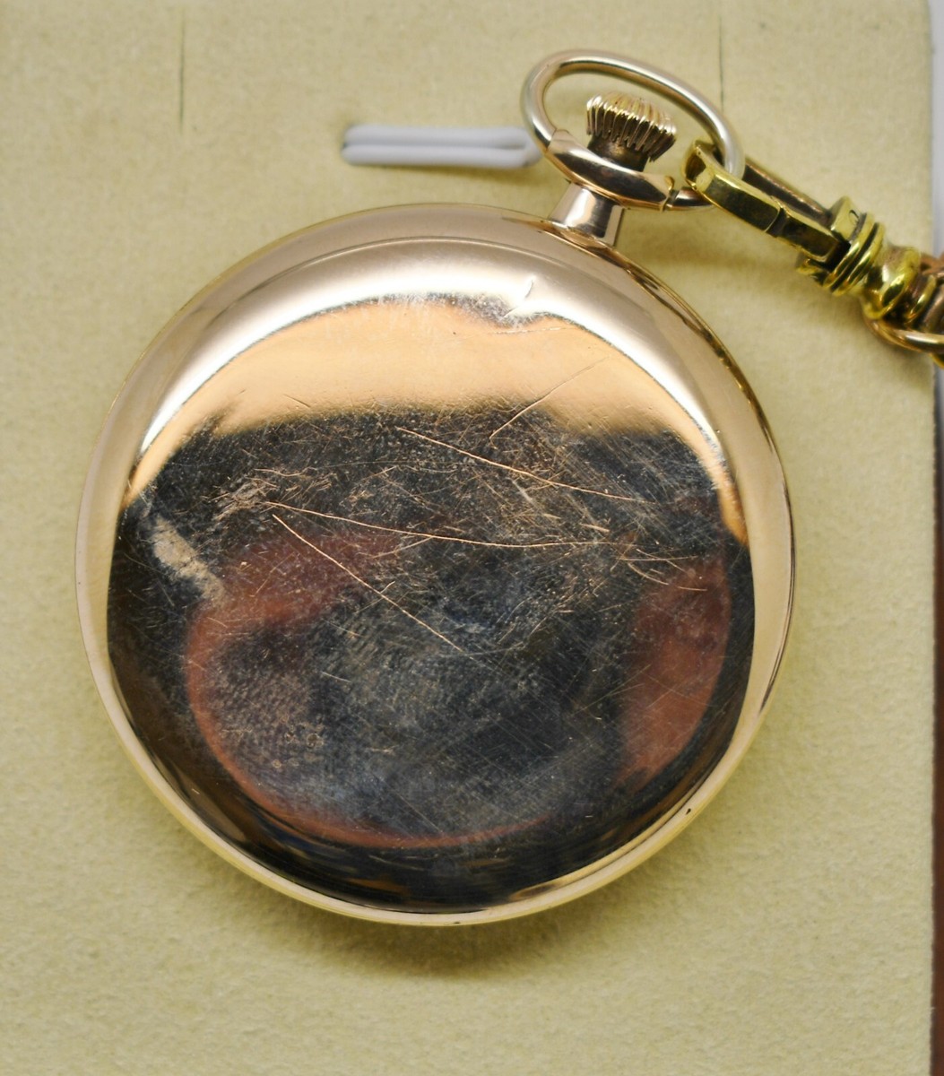 1925 Elgin 7 Jewel Open Face Gold Filled Pocket Watch #WATCH073 | eBay