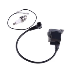Ignition Coil Spark Plug Set Fit for Husqvarna Partner K700 K850 5039017-01 New