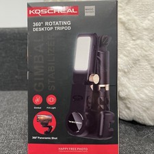 gimbal Stabilizer ,KOSCHEAL 2-Axis Auto Face Tracking with Tripod,360 Rotation