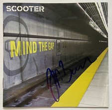 H P Baxxter Scooter signiert Musik CD Original Unterschrift Signed Autogramm