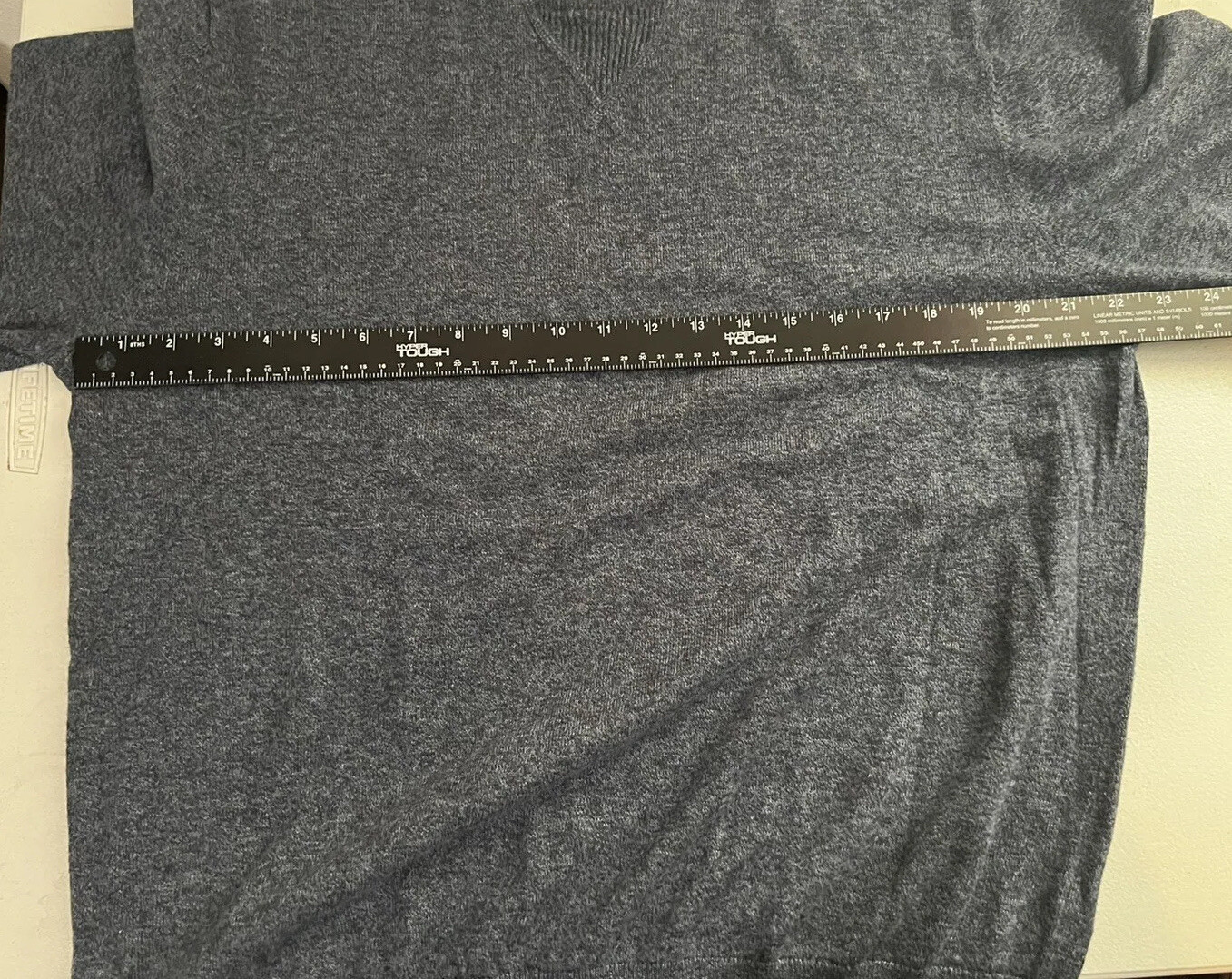 Pendleton Pullover Sweater Men's Size L Gray 100%… - image 8