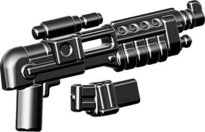 Brickarms E-24DT Blaster Rifle w/Mag for Mini-figures Star Wars -NEW!-