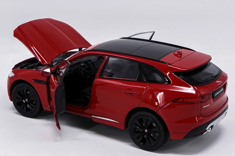 Welly 1:24 Jaguar F-Pace Diecast Model Sports Racing Car Toy Red NEW IN BOX - Image 2 of 4