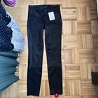 Theory Leather Skinny New  Jeans Size 0 — photo 4