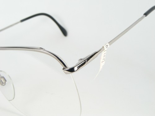 ESCHENBACH ZEUS 010 SILVER EYEGLASSES GLASSES FRAME LUXOTTICA 58-18-135 (NOTES) - Picture 5 of 11